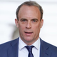 Raab entering Downing Street in late May, and not sadly in a moment of realization that saying “Maybe these anti-racism activists are just really diehard Thrones fans” was a real dumb idea.